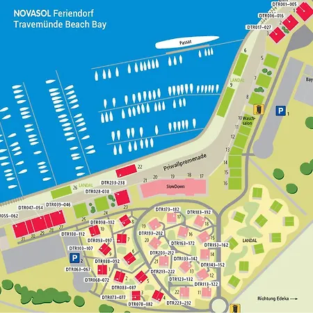 아파트 Priwallpromenade 27, Whg 2 *